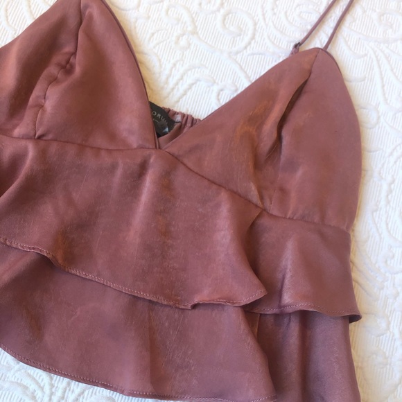 Ruffle Shimmer Party Tank - Picture 2 of 6